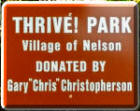 Thrive! Park sign
