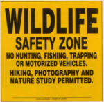 Wildlife safety zone